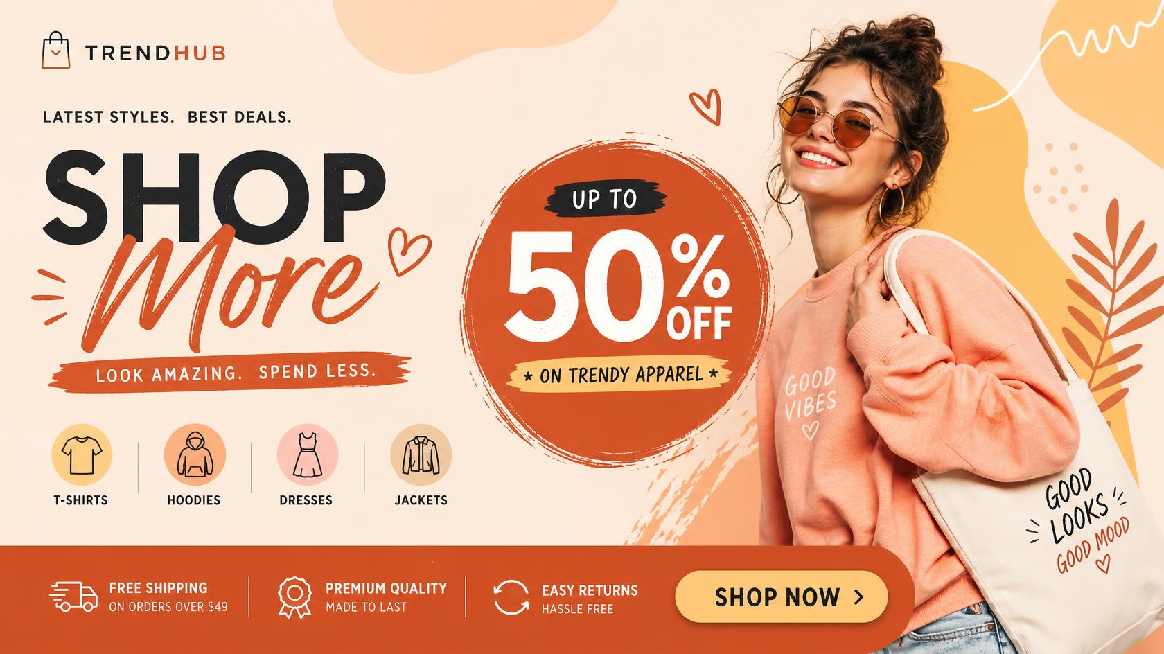 Mega Sale - Up to 50% Off